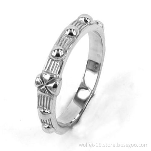 Wedding Ring, Made of Stainless Steel, Sized 4 to 13-inch